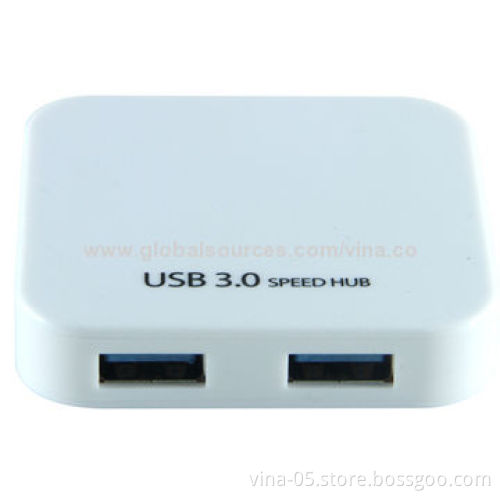 USB3.0 Hub 4 Ports, Compatible with Microsoft's Windows 95/98/ME/2000/XP/Vista